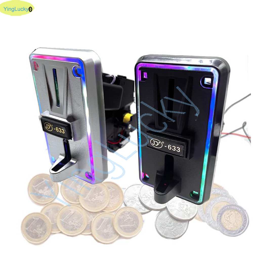 Colorful LED Multi Coin Accept - огляд і ціна Arcade Vending & Laundry