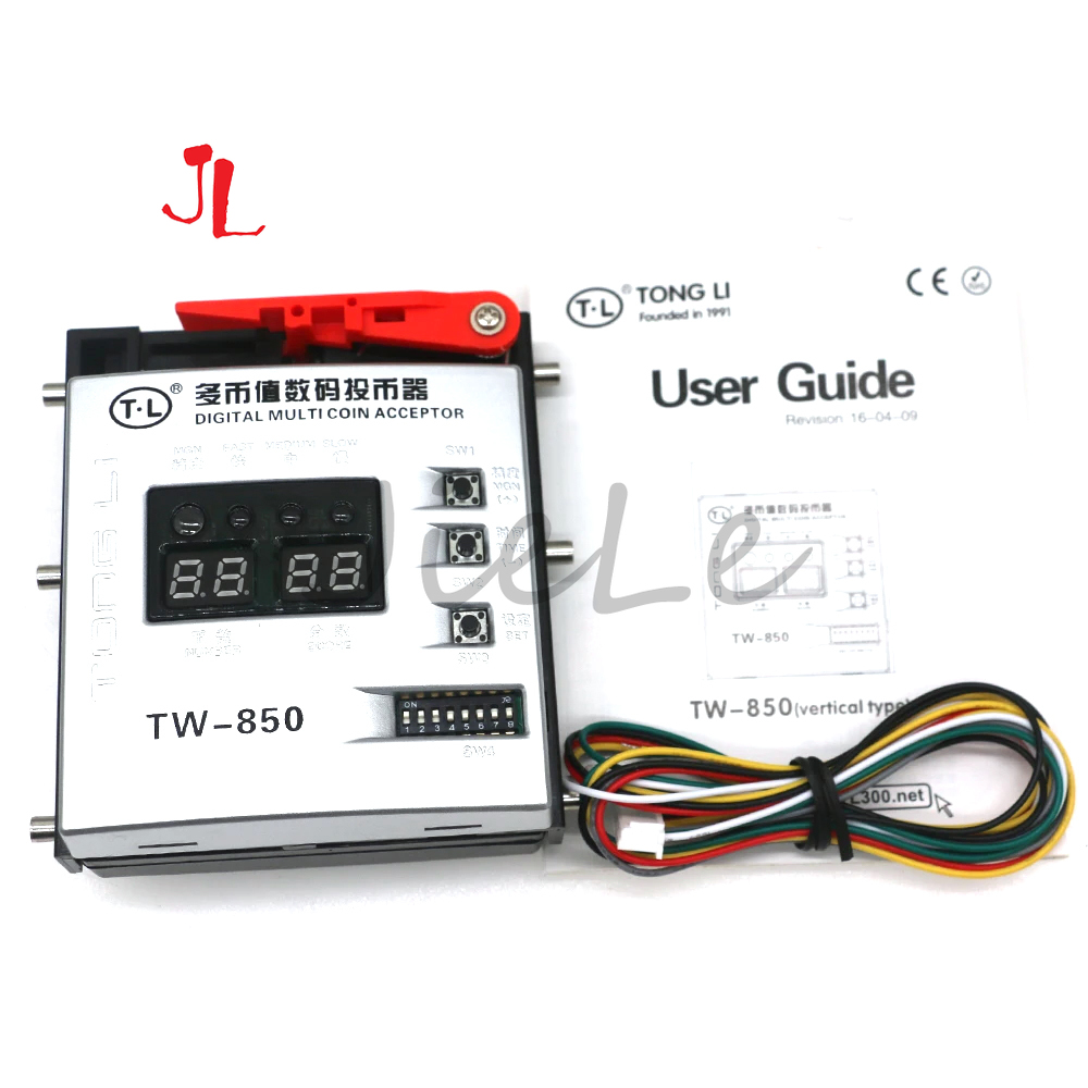 TL TW-850 Multi Coin Acceptor, - огляд і ціна Token Coin Mechanism