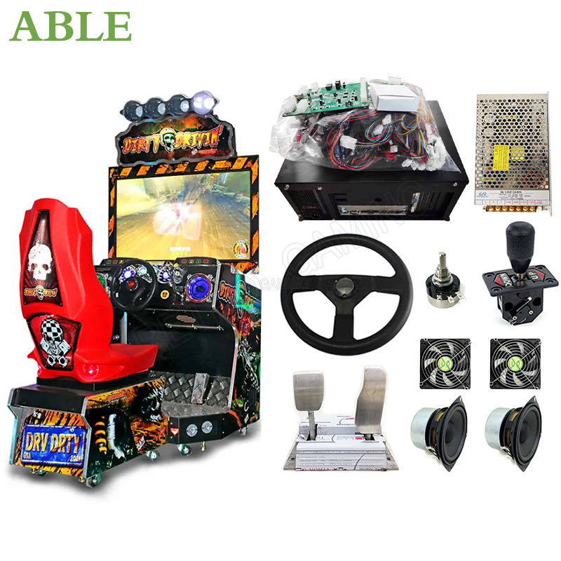 Dirty Drivin Arcade Game Machi - огляд і ціна Coin Operated Kiddie Ride