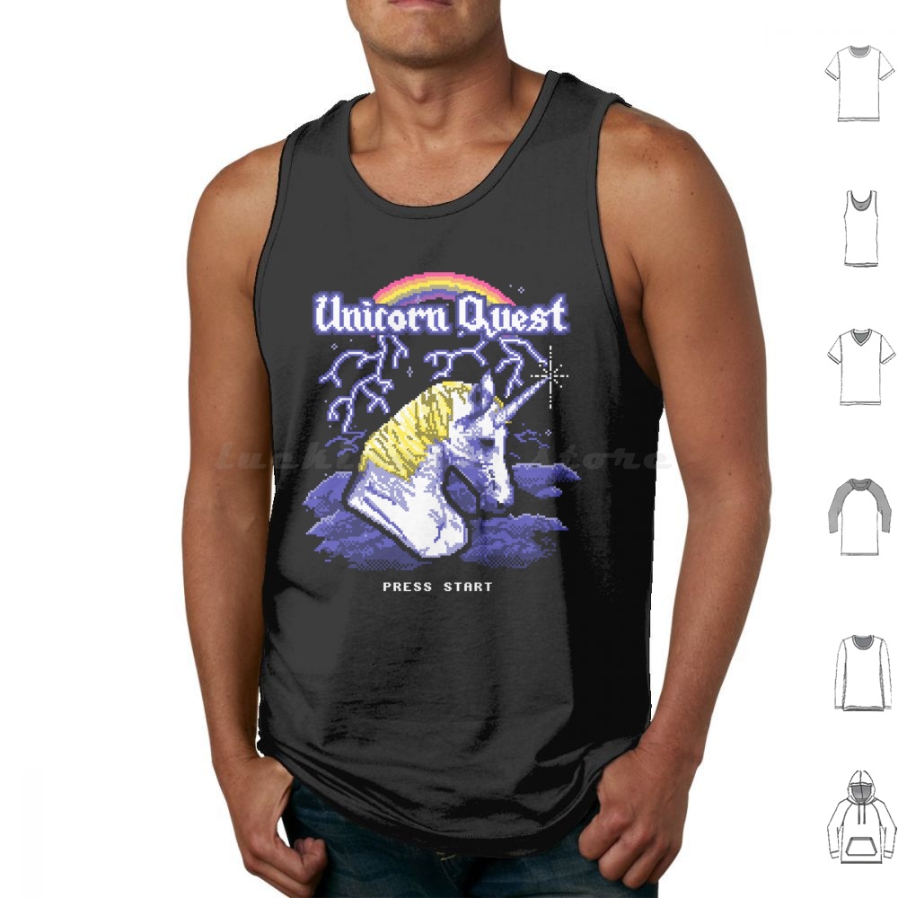 Unicorn Quest Tank Tops Vest S - огляд і ціна Arcade Quest