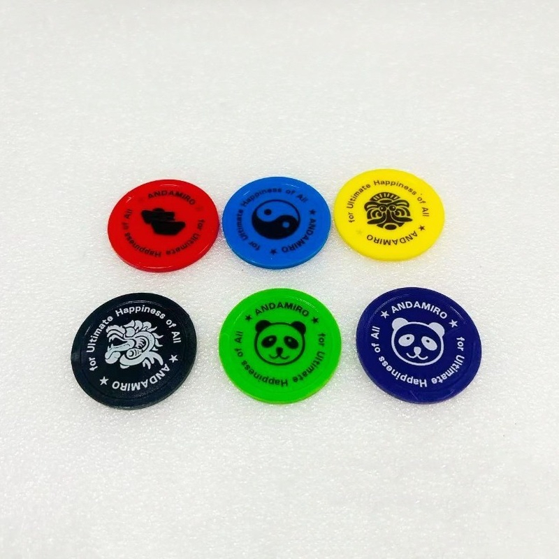 500pcs Custom Plastic Token Co - огляд і ціна Token Coin Mechanism